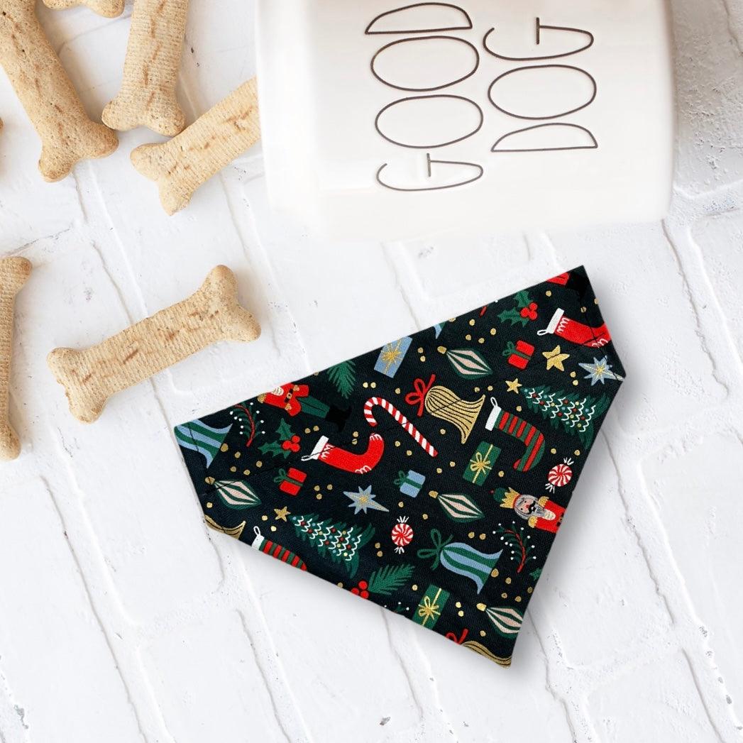 Christmas dog bandana