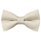 Champagne bow tie for wedding, ring bearers and groomsmen.