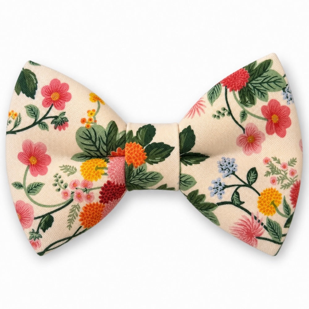 Floral Bowtie for Men, Toddlers and Boys, Garden Wedding Bowtie