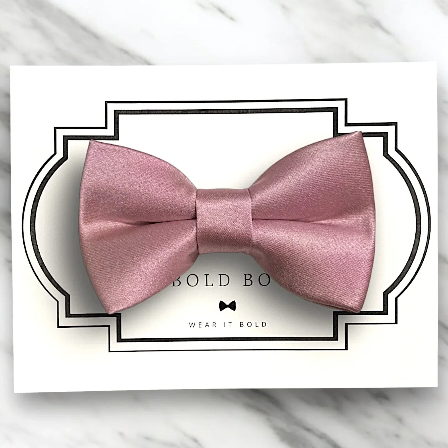 Rose Gold Dog bow tie or Cat bow tie for pet bowtie collar.