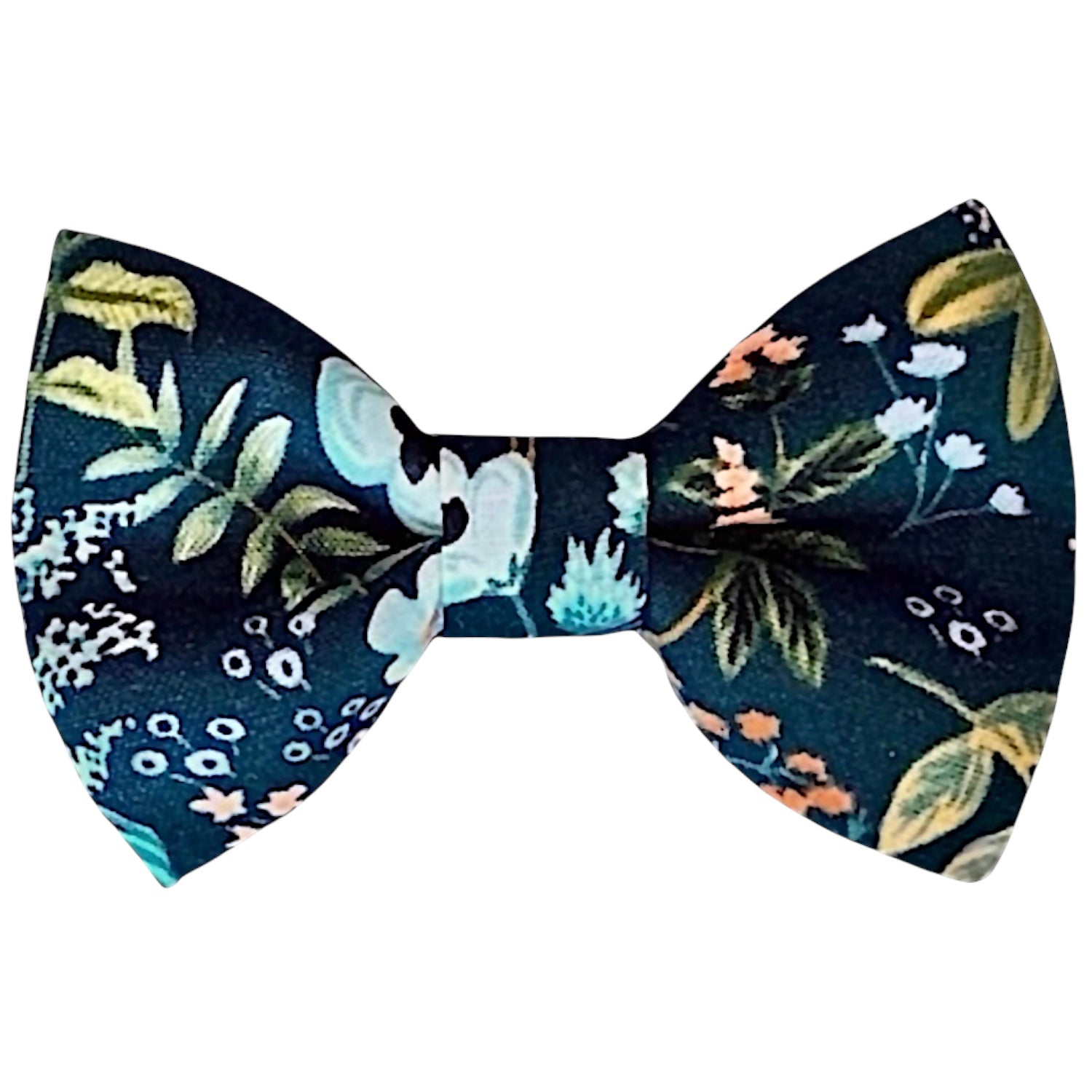 Men’s bow tie in Rifle Paper Co fabric for wedding, ring bearer outfit or groomsmen.