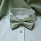 Dusty Sage Green Bow Tie for groomsmen, ring bearer outfit and wedding.