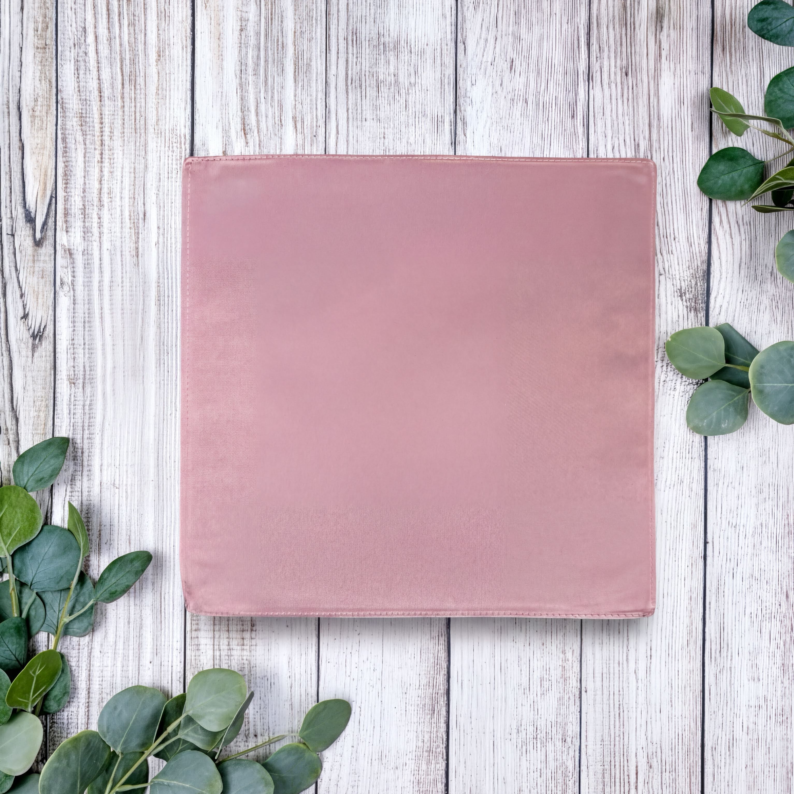 Rose gold pocket square for wedding or special event.