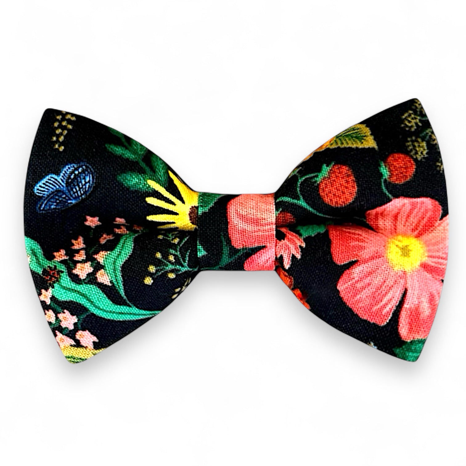 Black Floral Bow Tie for ring bearers, groomsmen or groom.