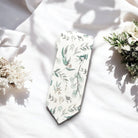 Eucalyptus necktie for men’s tie for wedding.