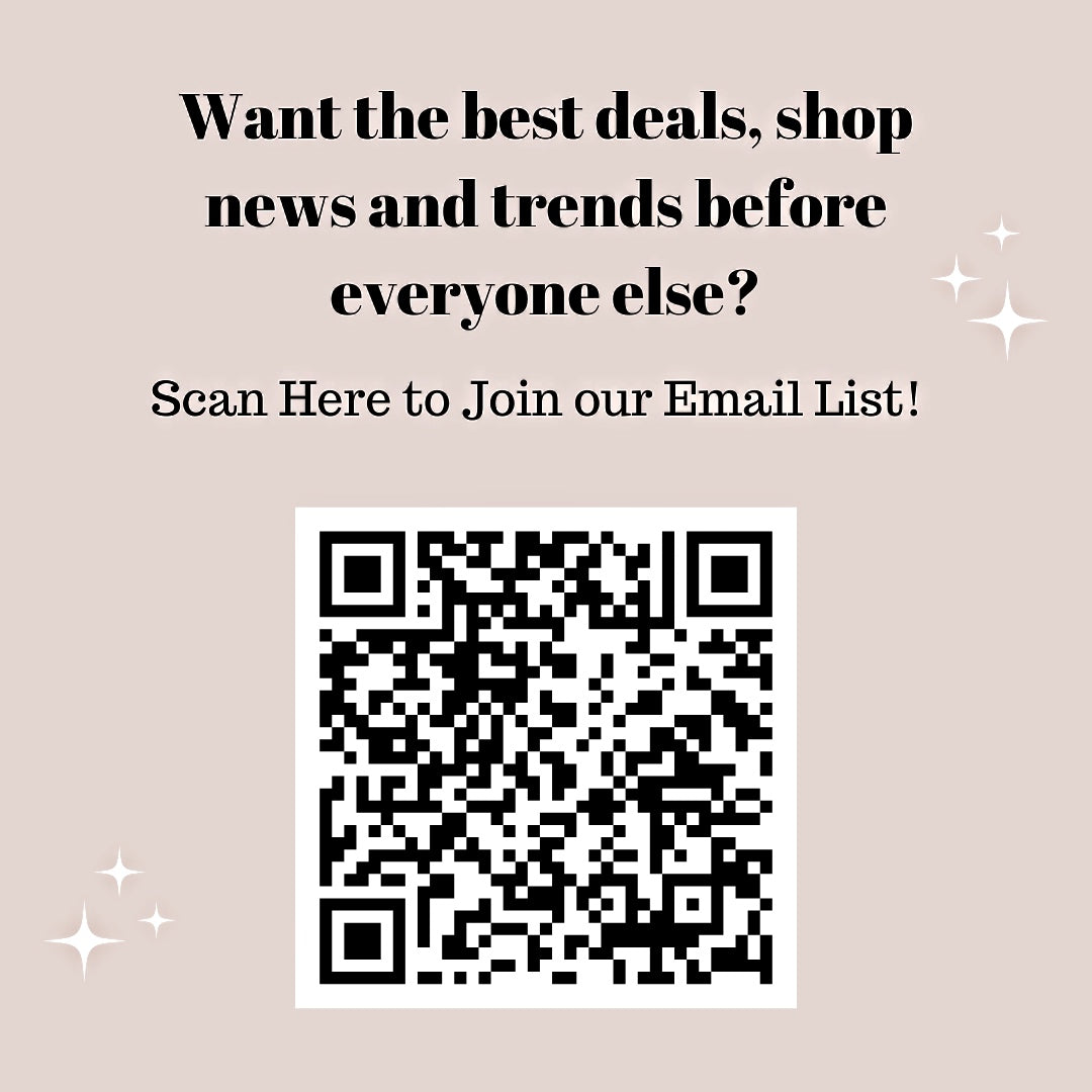 a QR code and a message asking for the best deals, news, and trends before everyone else.