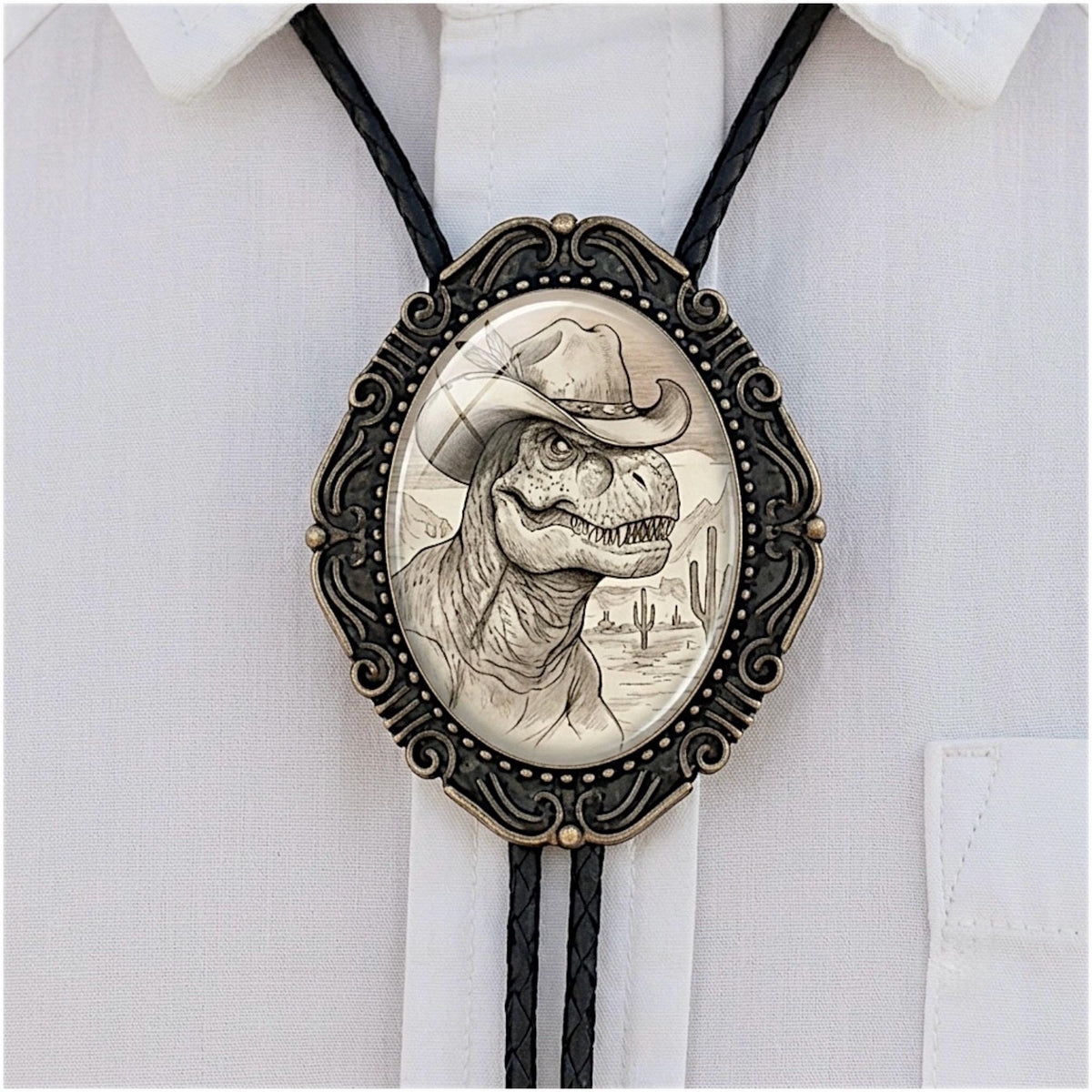 Dinosaur kids bolo for ring bearer gift for wedding gift by The Bold Bow Tie.