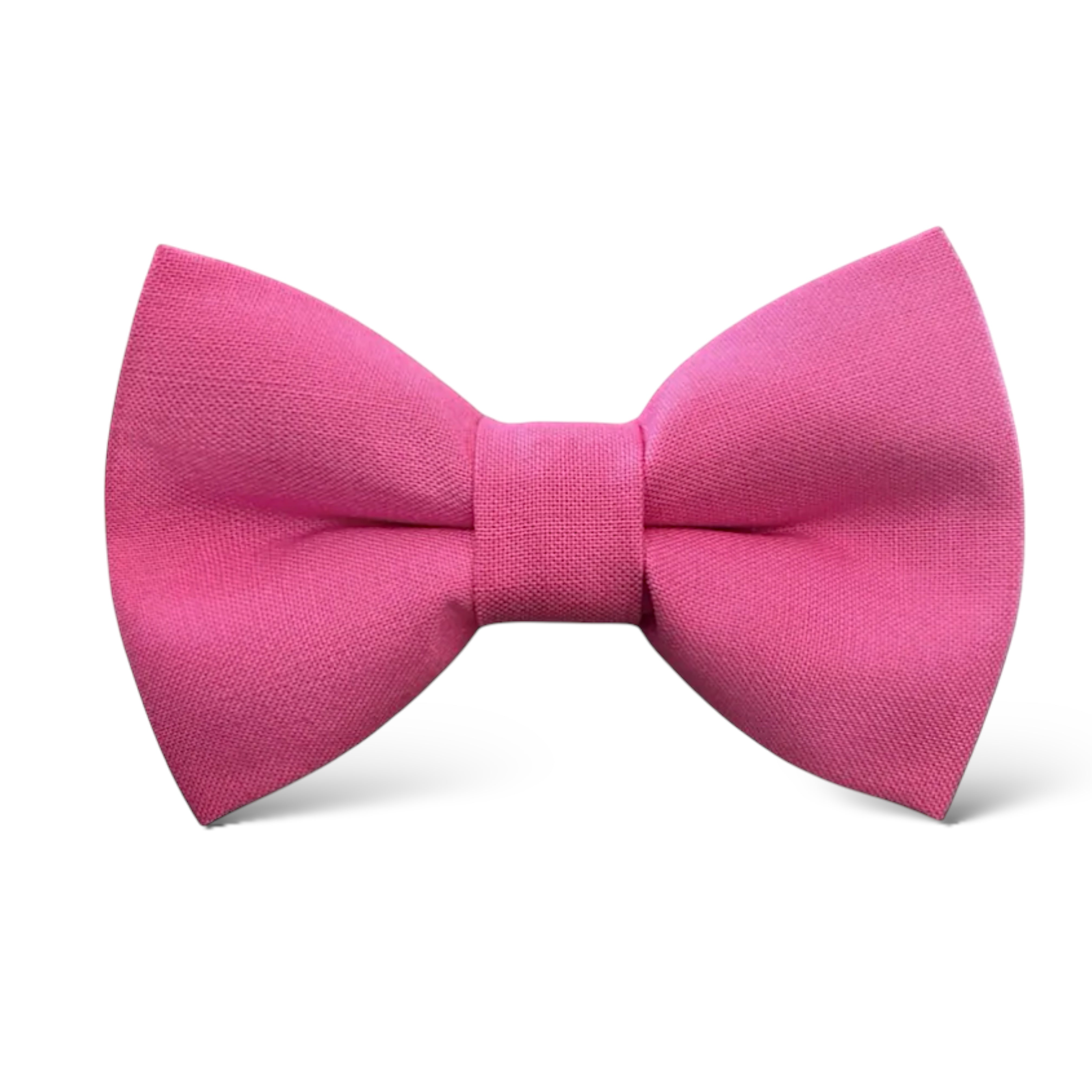 Candy Pink Bow Tie for wedding or special event.