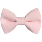 Blush pink bow tie for wedding, ring bearers and groomsmen.