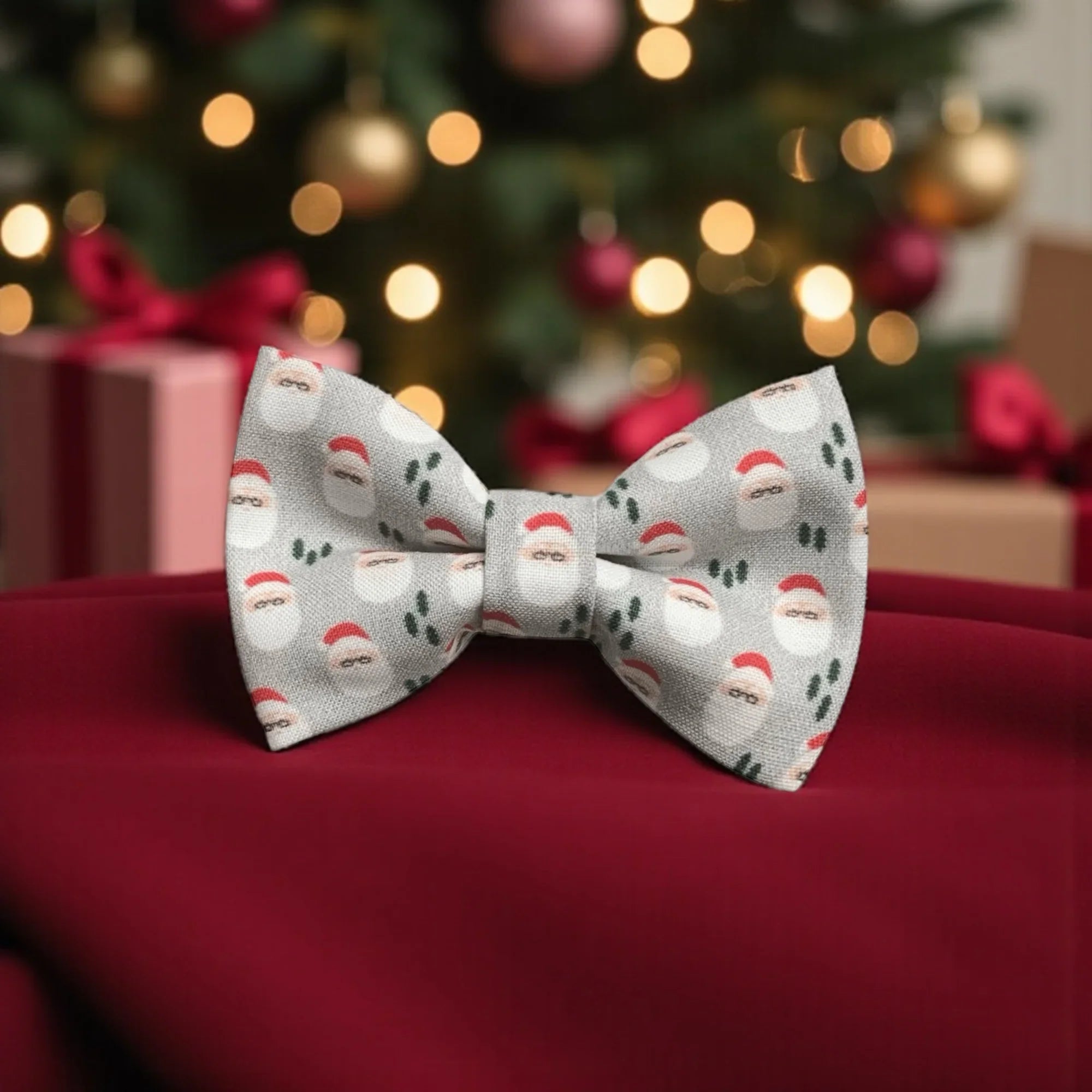 Bow Tie with Santa for Toddlers, men and boys.