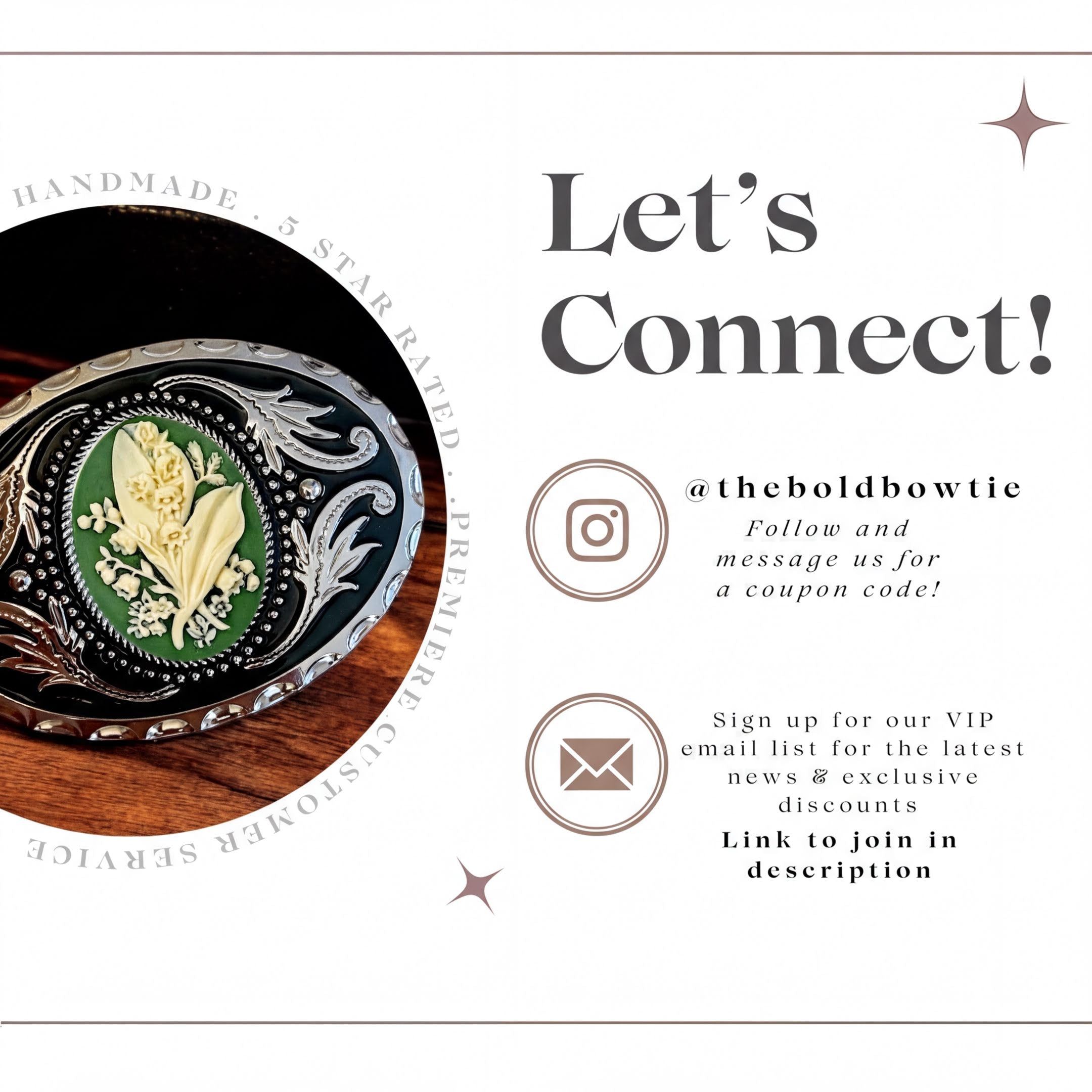 Circular belt buckle with turquoise center and intricate silver detailing on a dark background
