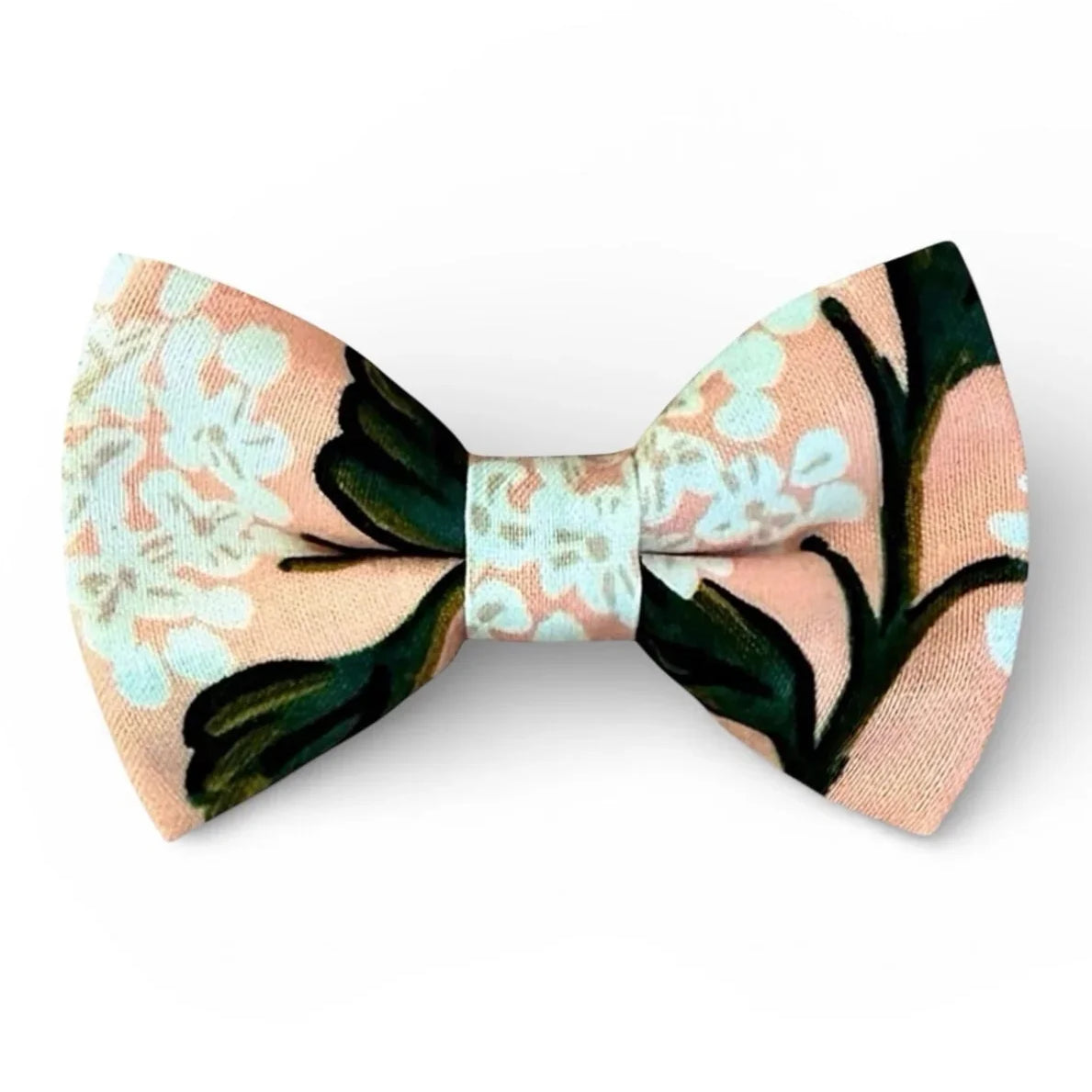 Pink Floral bow tie for men and boys for weddings.