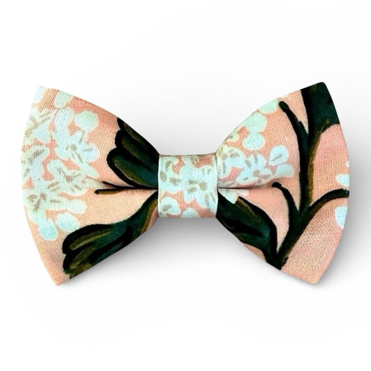 Pink Floral bow tie for men and boys for weddings.