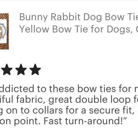 Dog bow tie size chart. Size Small is 3 1/2 inches wide for small dogs under 15 lbs. Size Medium is 4 inches wide for medium dogs between 15 band 40 lbs. Size Large is 4 1/2 inches wide for Large Dogs between 40 band 80 lbs. Size Extra Large is 5 1/2 inches wide for Extra Large Dogs over 80 lbs. Sizing is up to preference and pet bow ties slide on to dog collars with elastic.