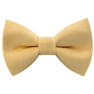 Buttercup Yellow Men’s Bow Tie for weddings, ring bearers and groomsmen.