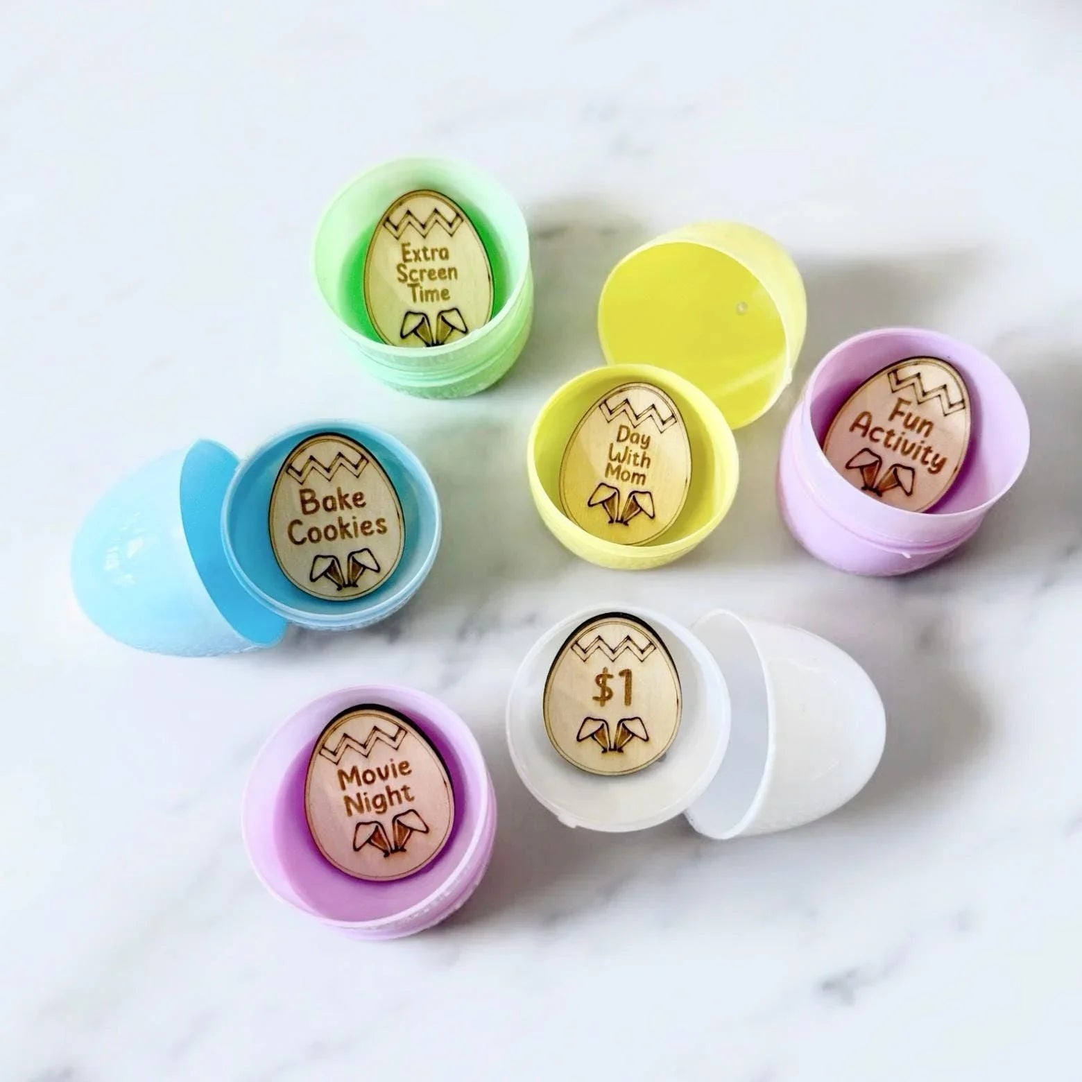 Easter egg token for Easter Egg hunts.