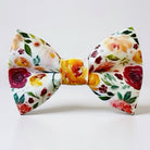 Wildflower Floral men’s bow tie for wedding, ring bearers and groomsmen.