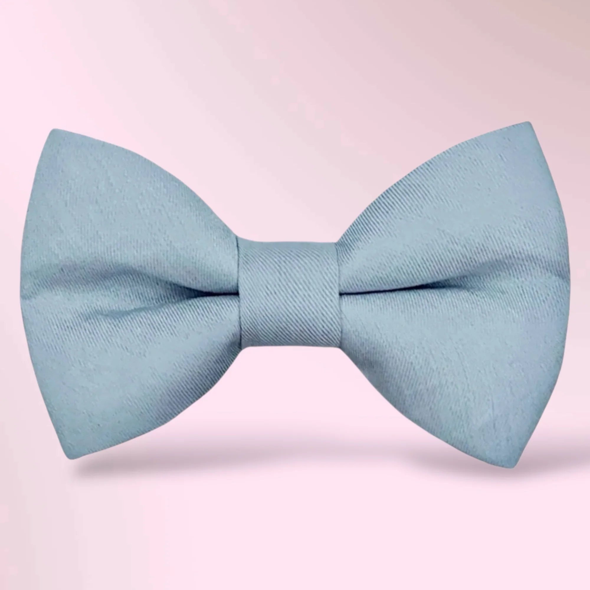 Dusty blue hair bow for girls women and wedding accessories