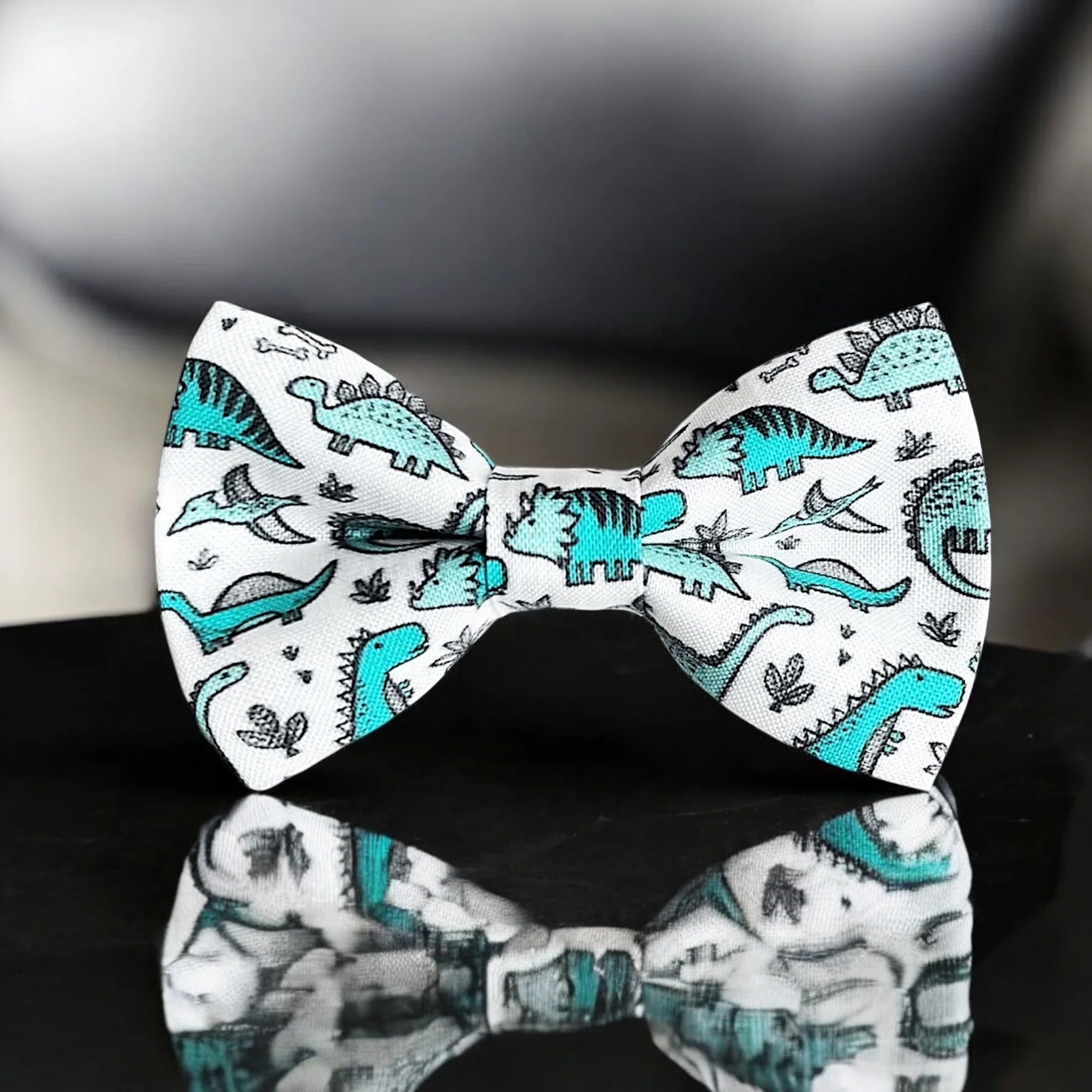 Dinosaur bowtie for toddlers