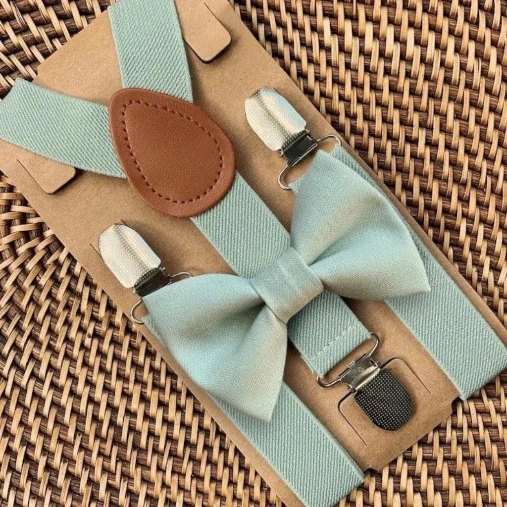 Sage green bow tie for men, toddler bow tie, boys bow tie for wedding.