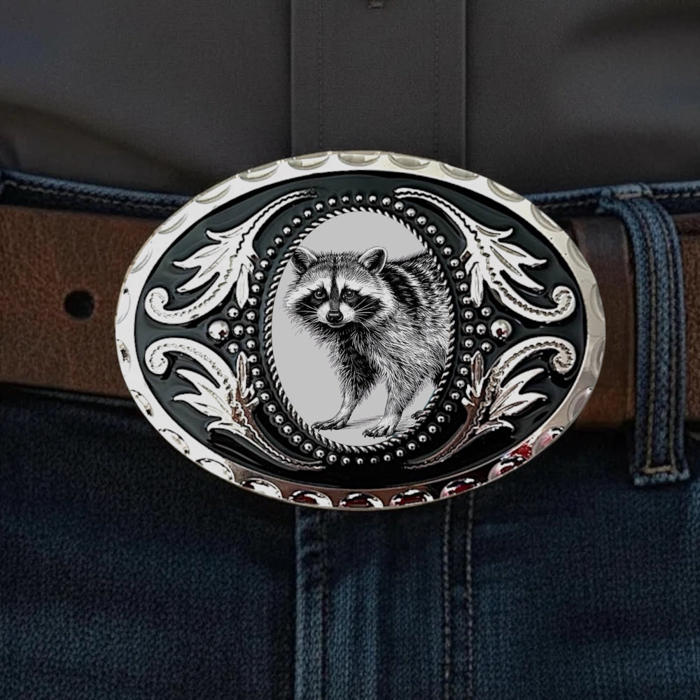 Raccoon Belt Buckle