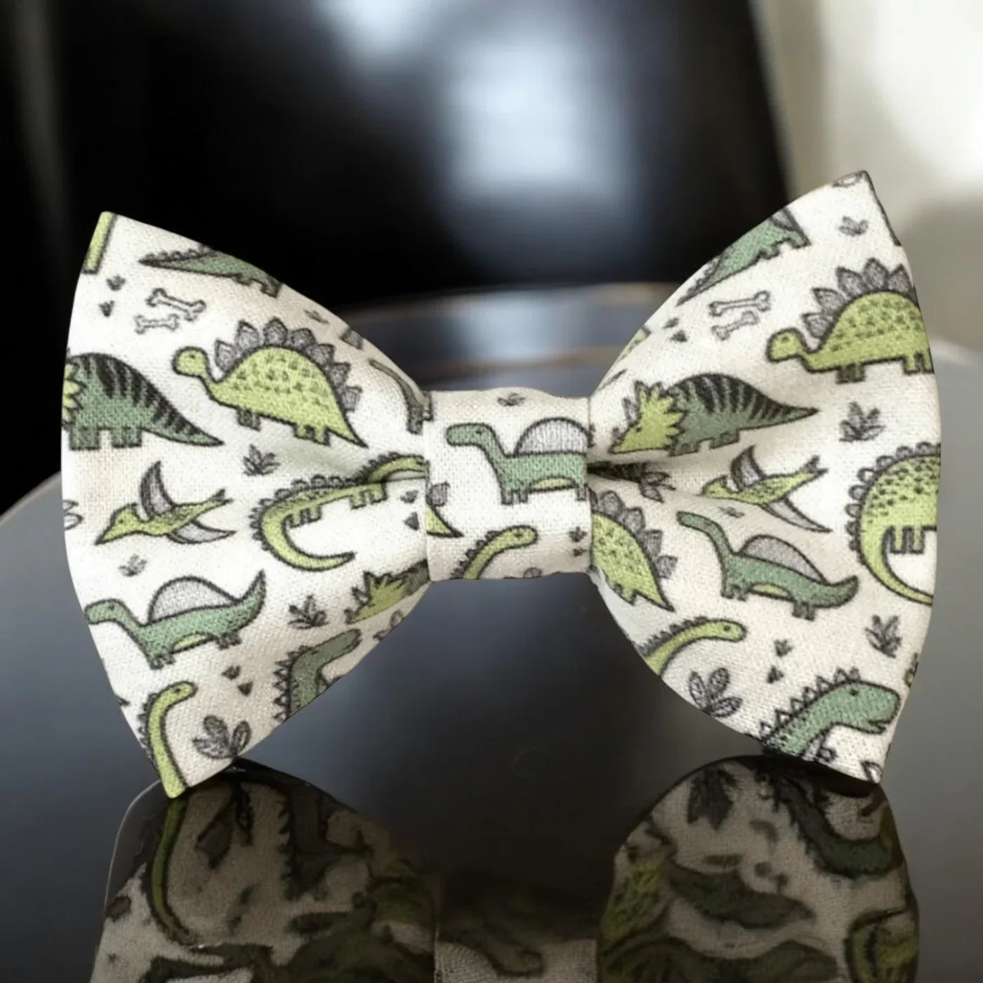 Dinosaur bow tie for ring bearer, men or boys.