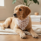 Neutral Pumpkin Boho Dog Bandana – Fall Dog Bandana, Halloween Pet Bandana for Dogs & Cats