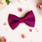 Sangria Bow Tie for groomsmen, weddings and ring bearer outfits.