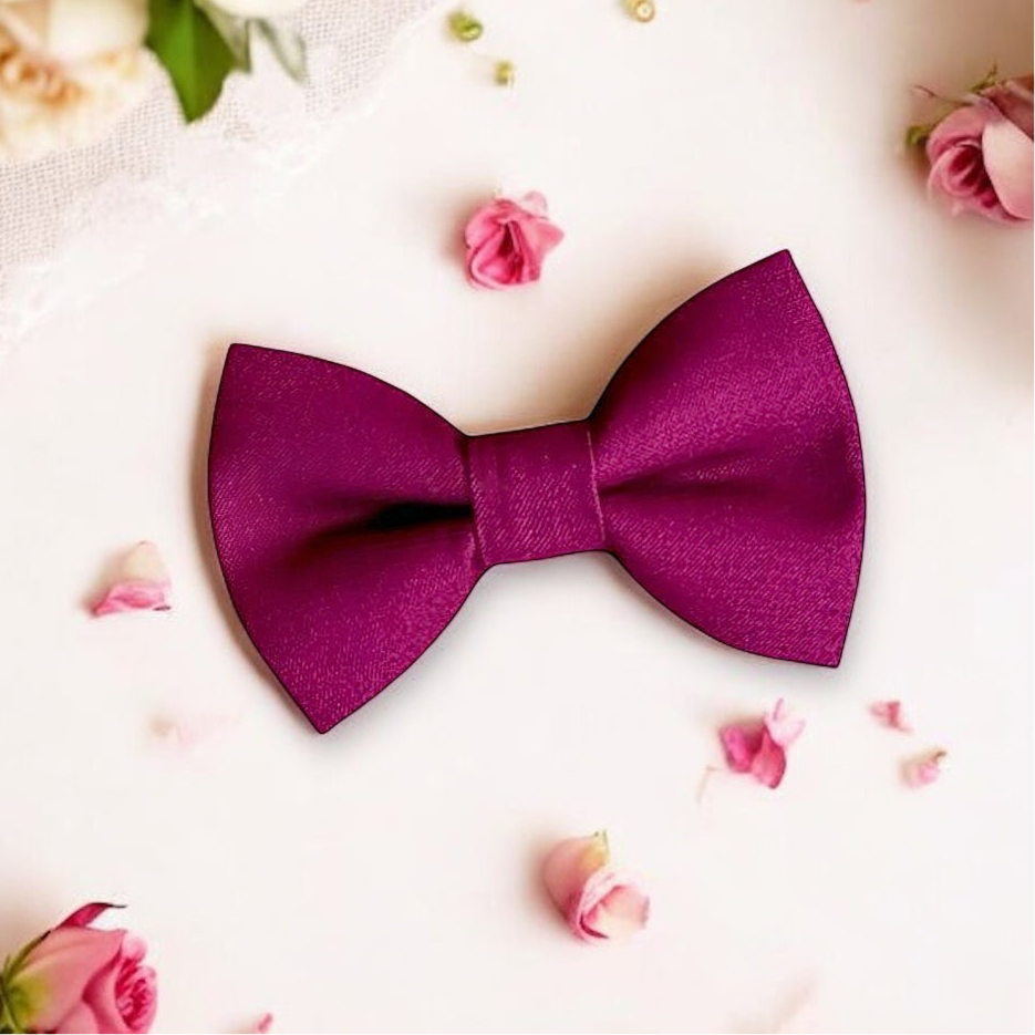Sangria Bow Tie for groomsmen, weddings and ring bearer outfits.