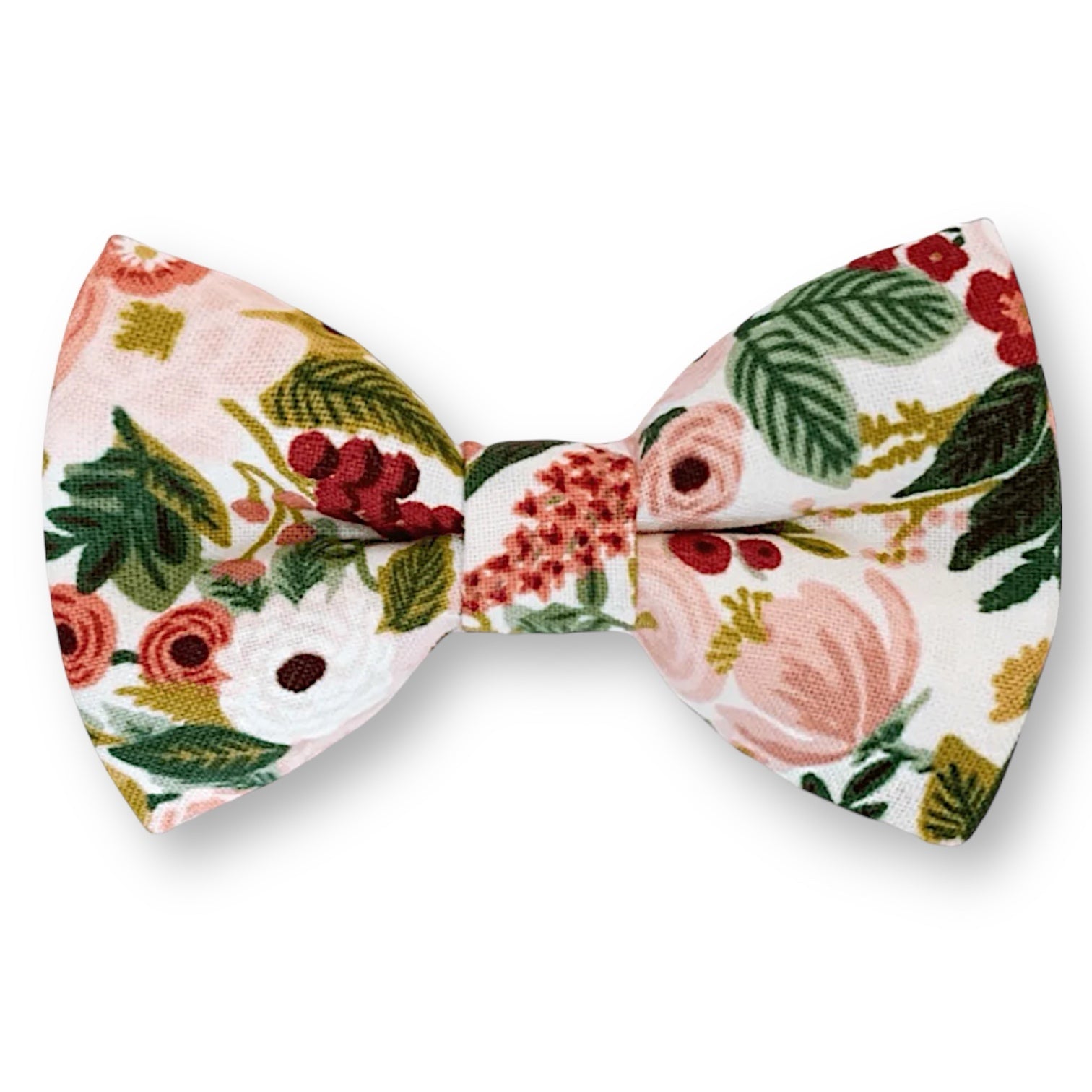 Maroon burgundy floral Bow Tie in for weddings, groomsmen and ring bearers surrounded outfits in rifle paper co fabric.