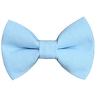 Sky blue bow tie for wedding, ring bearers and groomsmen.