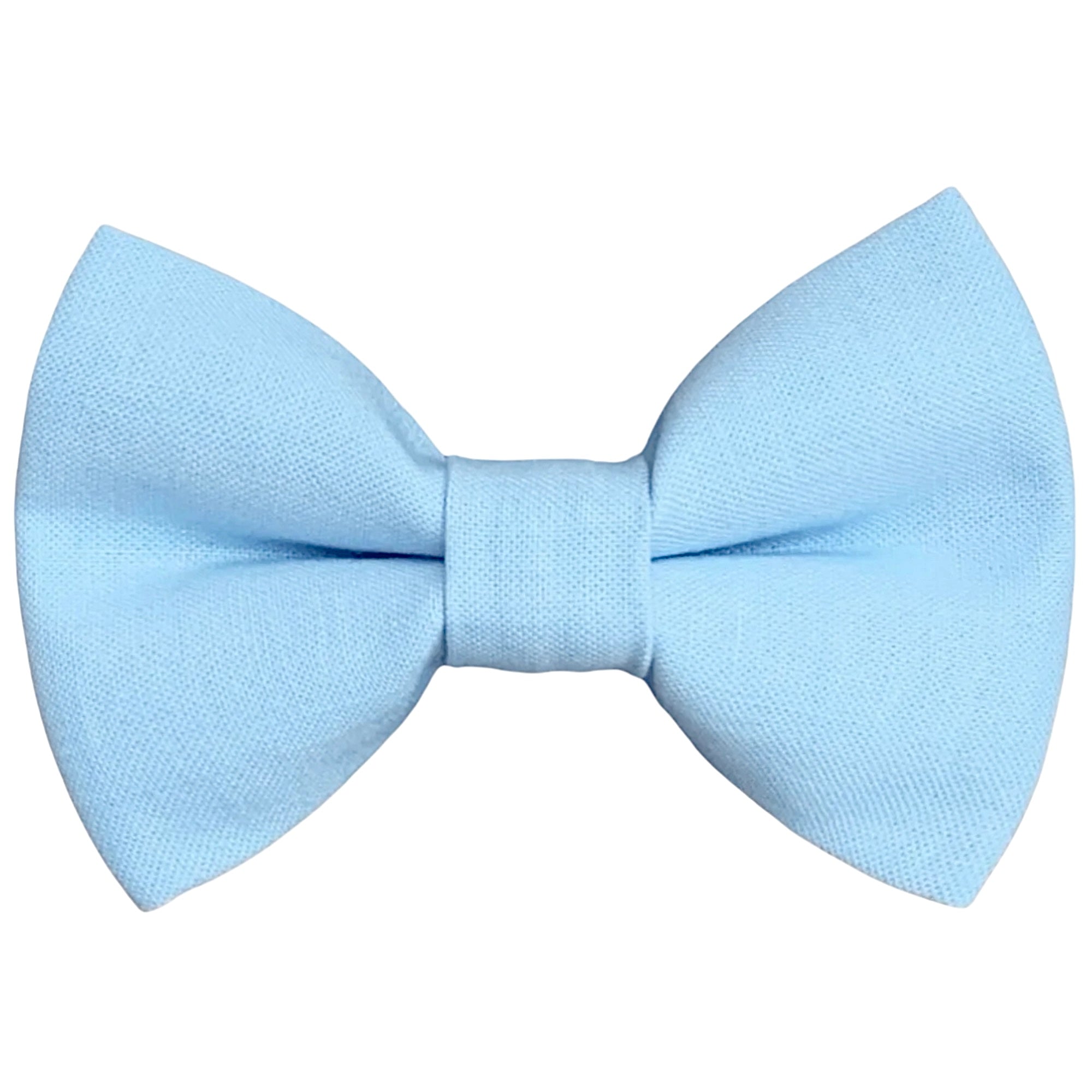 Sky blue bow tie for wedding, ring bearers and groomsmen.