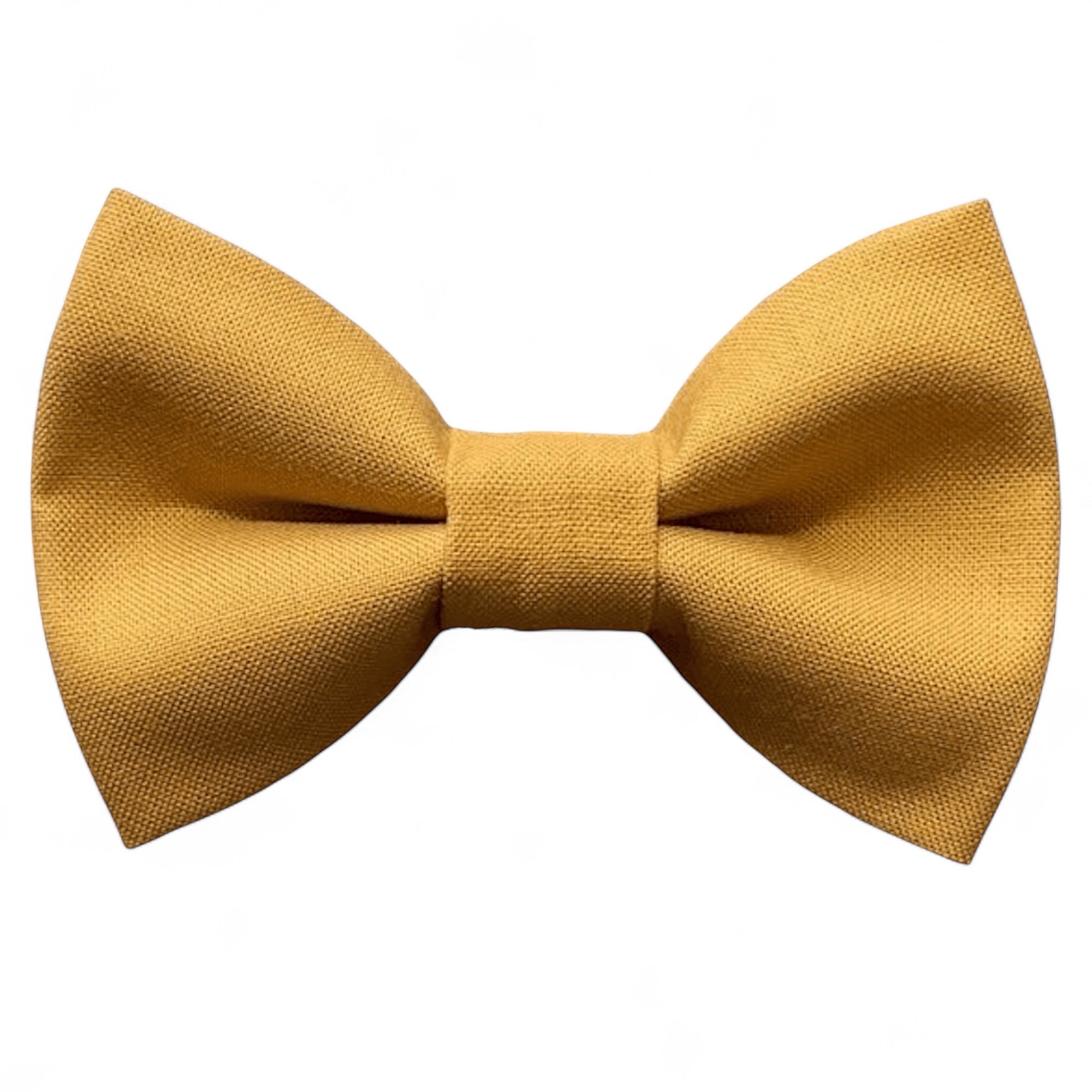 Mustard Yellow Bow Tie for weddings, ring bearers and groomsmen.