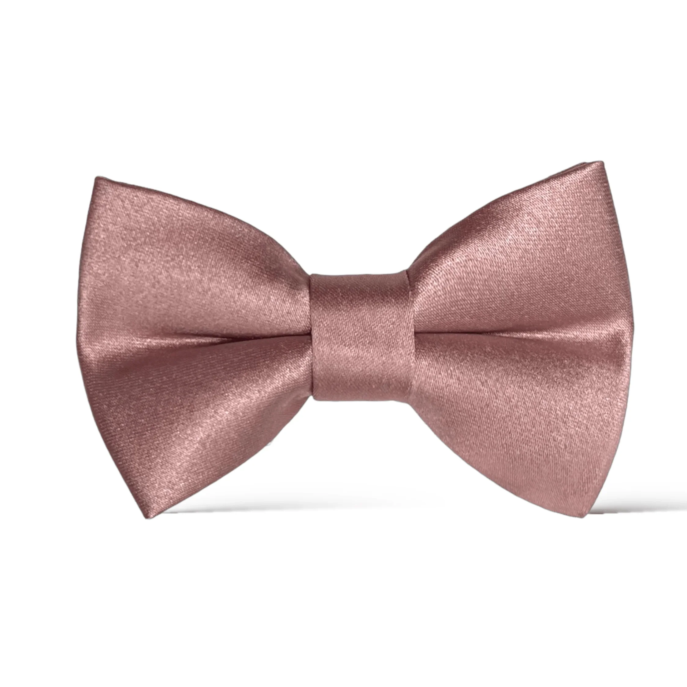 Rose Gold Bow Tie Pre Tied Adjustable Neck Strap Wedding Groomsmen Prom Gift