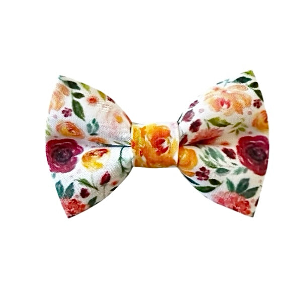 Wildflower Floral men’s bow tie for wedding, ring bearers and groomsmen.