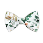 Load image into Gallery viewer, Sage and Gold Greenery Bow Tie

