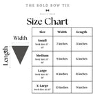 Dog bandana size chart
