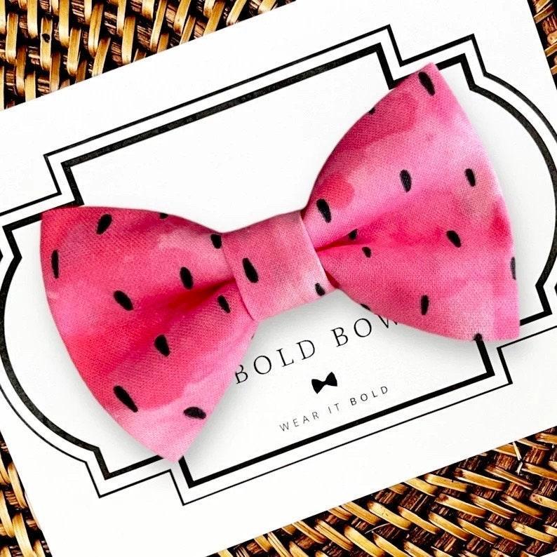 Watermelon Dog bow tie or Cat bow tie for pet bowtie collar.