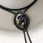 Equestrian Horse Bolo Tie- Cowboy String Tie