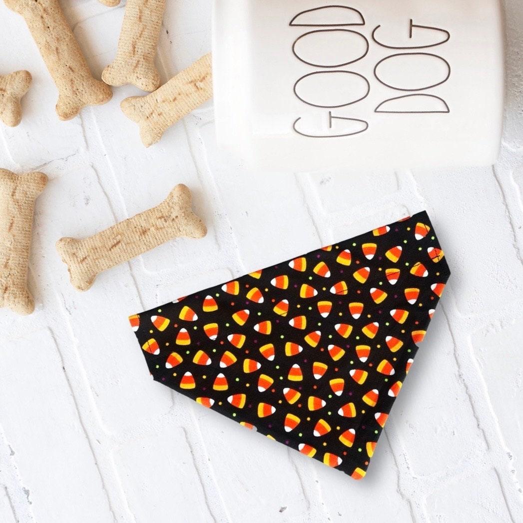 Halloween Dog Bandana or Cat Bandana- Candy Corn
