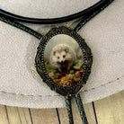 Bronze Bolo Tie - Hedgehog