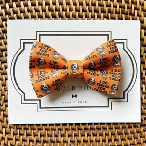 Halloween Dog Bow Tie or Cat Bow Tie Gift Set