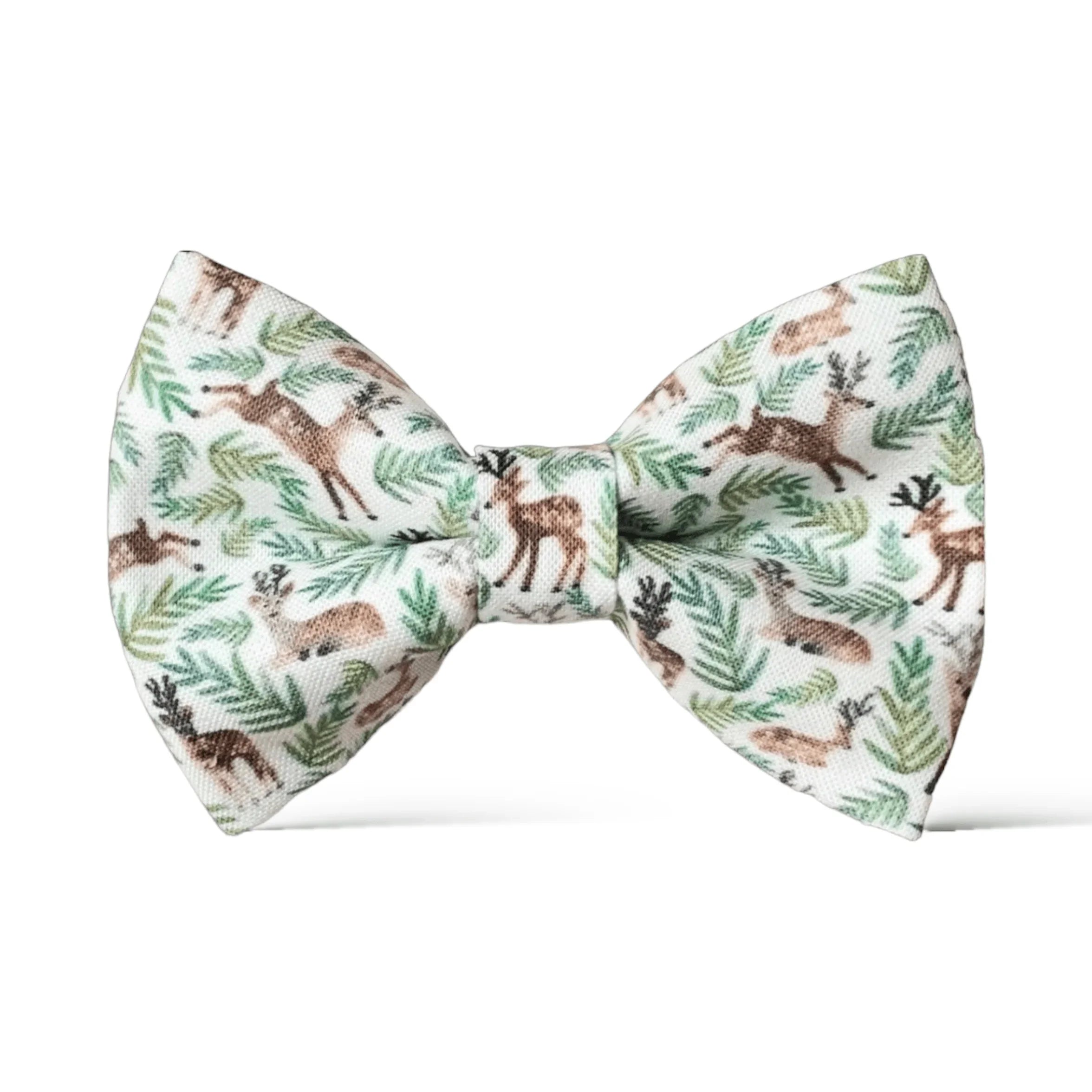 Size chart for pre-tied bow ties from The Bold Bow Tie detailing measurements across three sizes. Small is 3.5 inches wide and recommended for ages 6 months to 5 years. Medium is 4 inches wide and recommended for ages 6 to 12 years. Large is 4.5 inches wide and recommended for ages 13 years and up. Visual icons illustrate the relative sizes with horizontal arrows showing that width is measured from wingtip to wingtip. Bottom text notes that all bow ties are pre-tied and ready to add to your outfit.