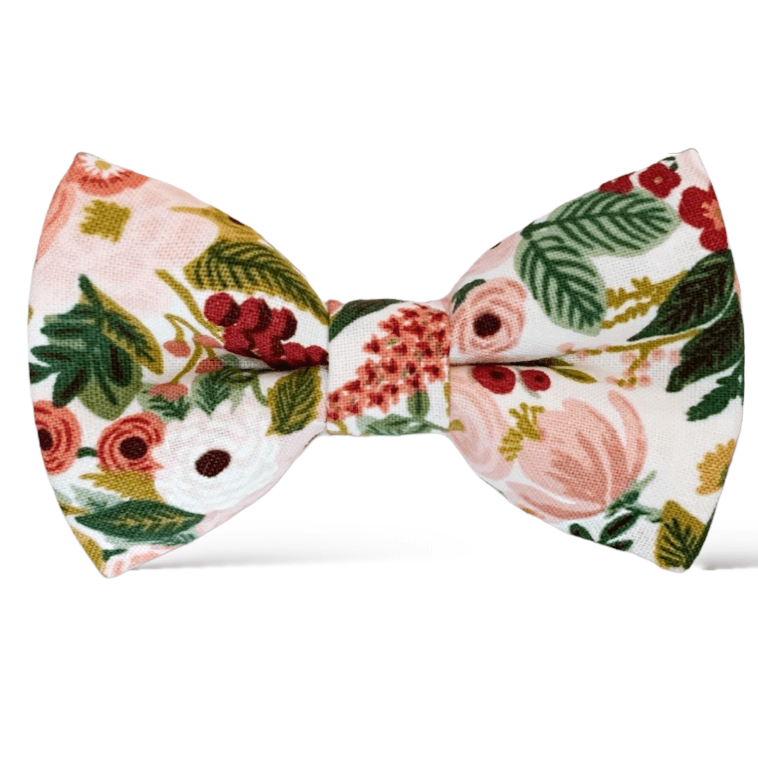 Maroon burgundy floral Bow Tie in for weddings, groomsmen and ring bearers surrounded outfits in rifle paper co fabric.