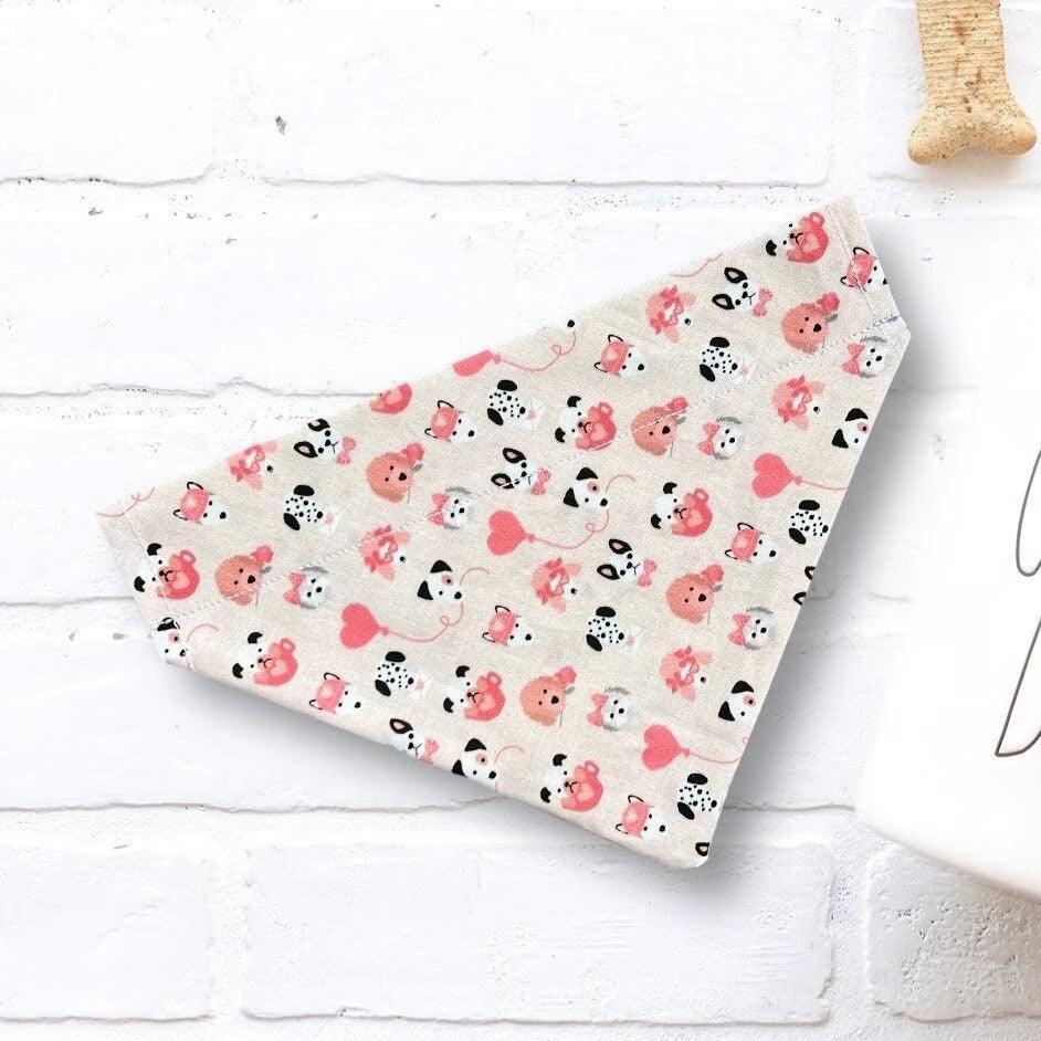 Dog bandana for Valentines day