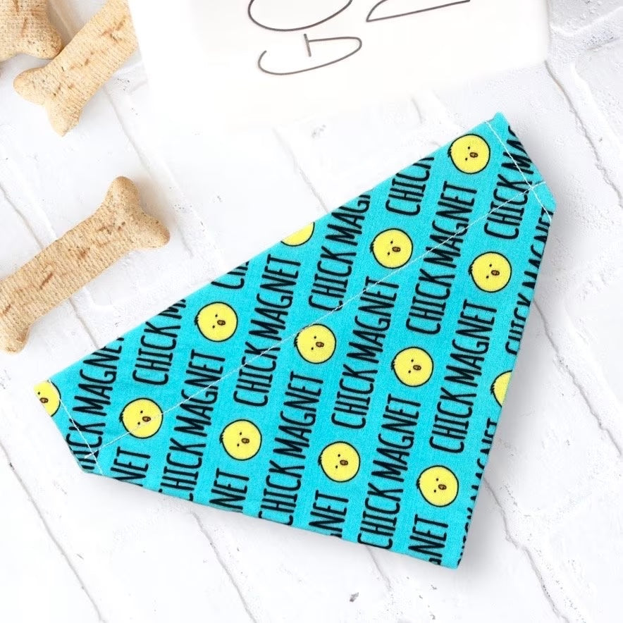 a blue tie with yellow smiley faces on it