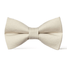 Champagne bow tie for wedding, ring bearers and groomsmen.