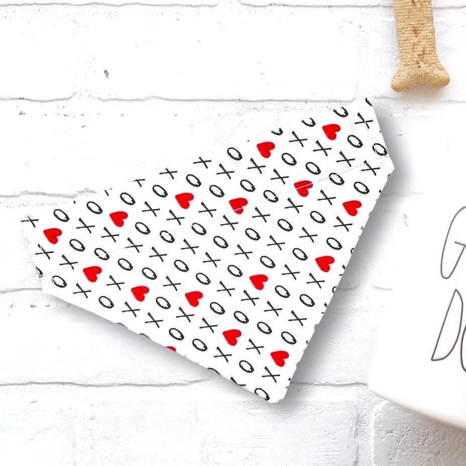 dog bandana for Valentine’s Day