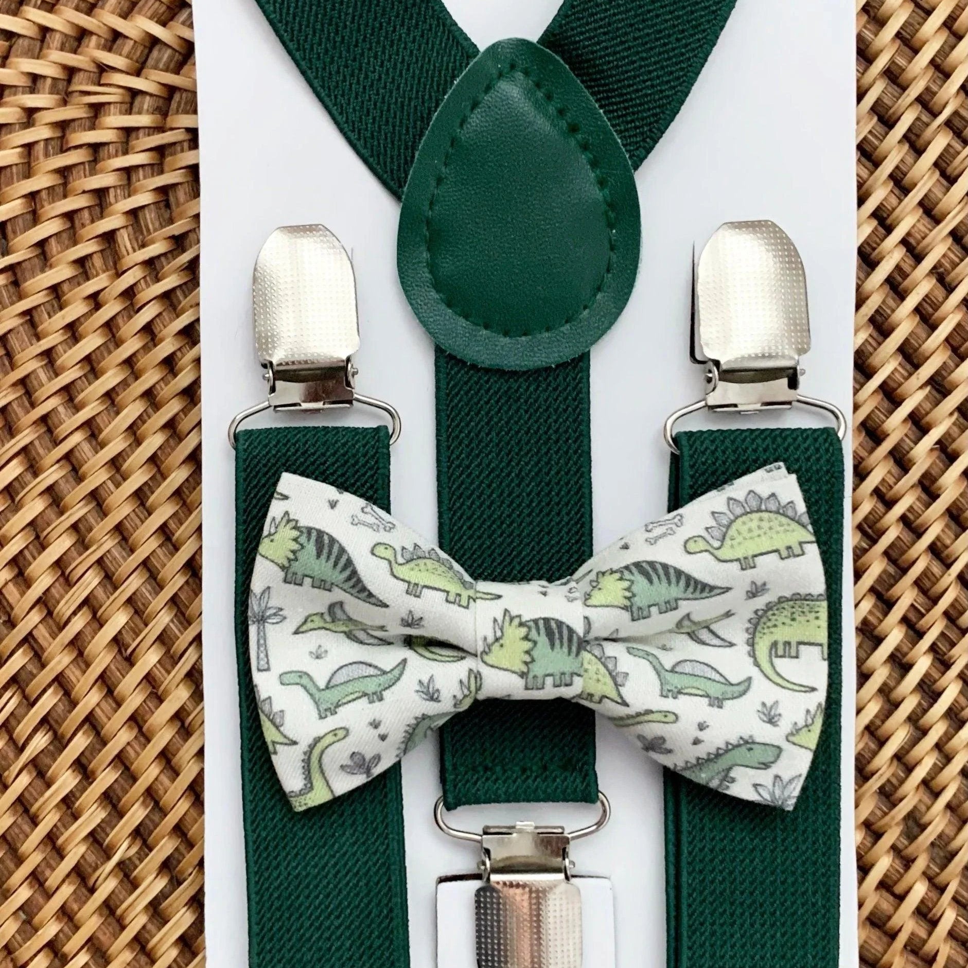 Dinosaur bow tie for toddlers