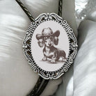 Dog Bolo Tie - Dachshund Cowboy Western Accessory